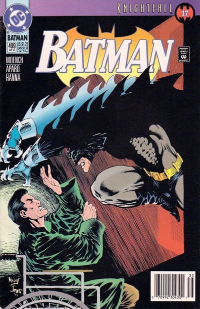 Batman #499 [Newsstand]-Very Good (3.5 – 5)