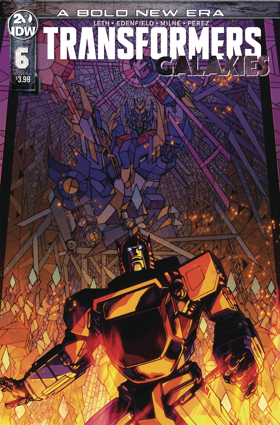 Transformers Galaxies #6 Cover A Milne