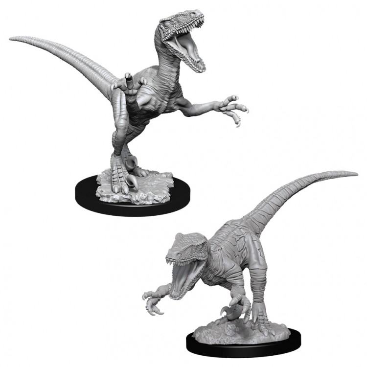 WizKids Deep Cuts Unpainted Miniatures: Wave 11 Raptors