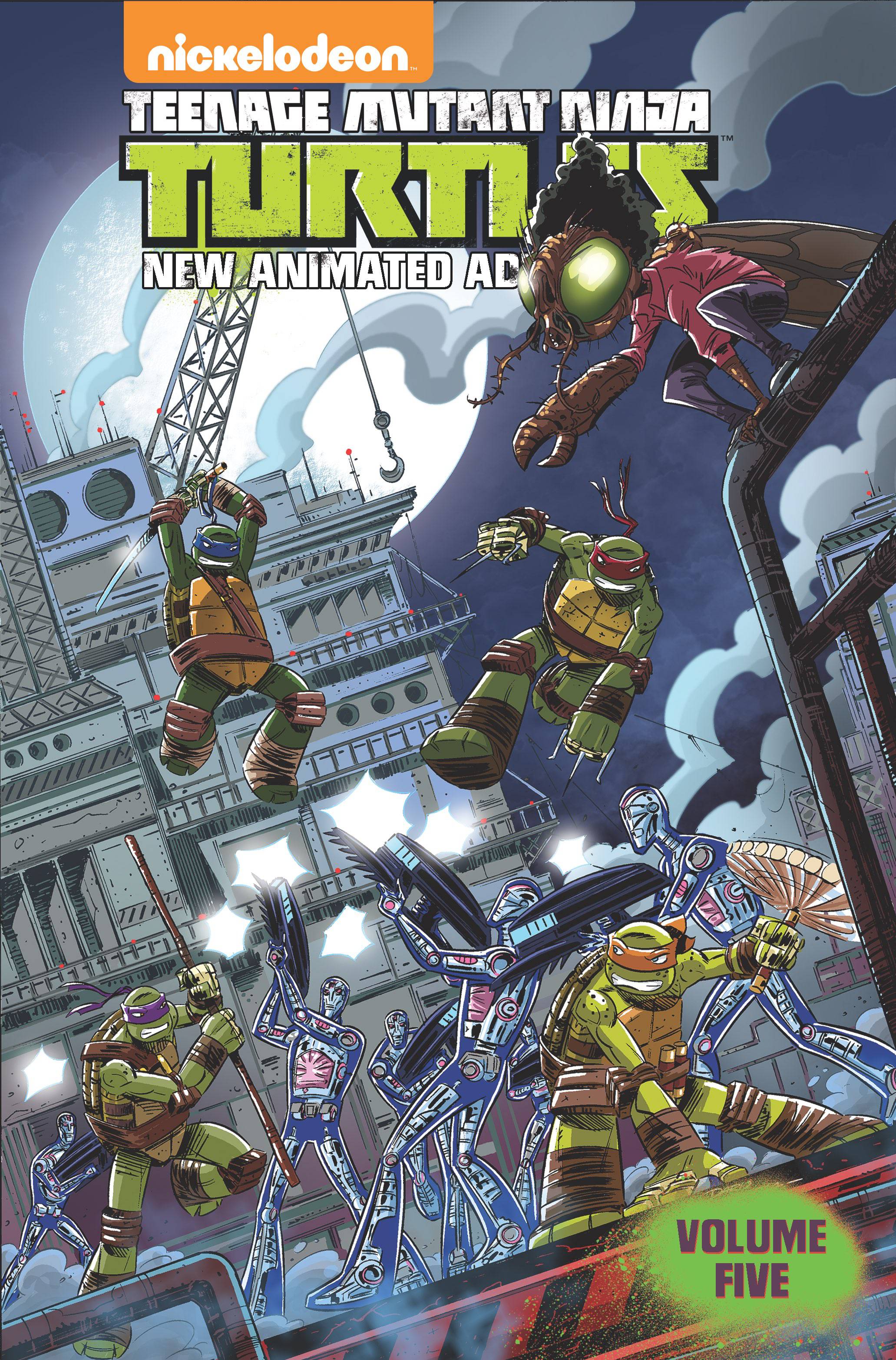 Teenage Mutant Ninja Turtles New Animated Adventures Graphic Novel Volume 5