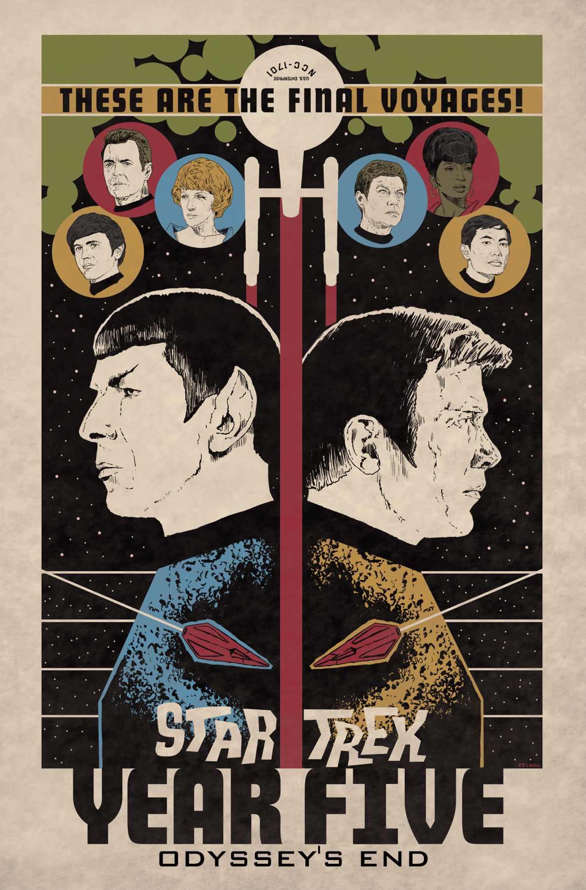 Star Trek Year Five Graphic Novel Volume 1 Odysseys End