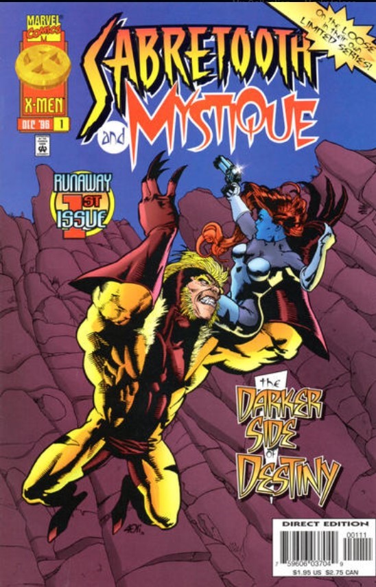 Mystique And Sabretooth #1 of 4 (1996)