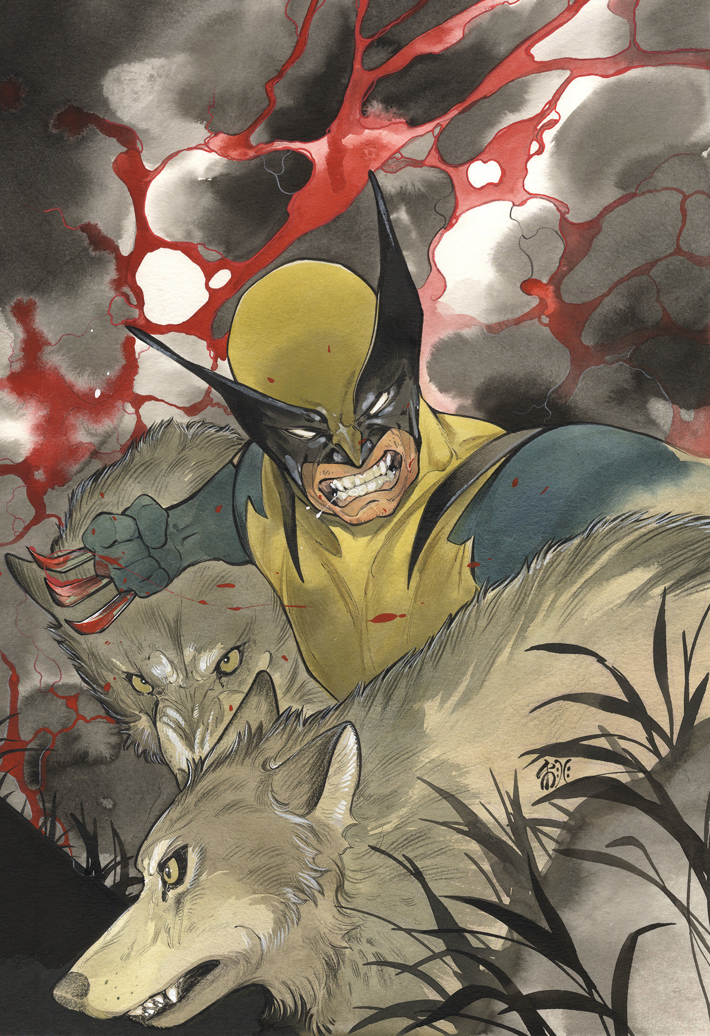 Wolverine #1 2nd Printing 1 for 25 Incentive Peach Momoko Variant