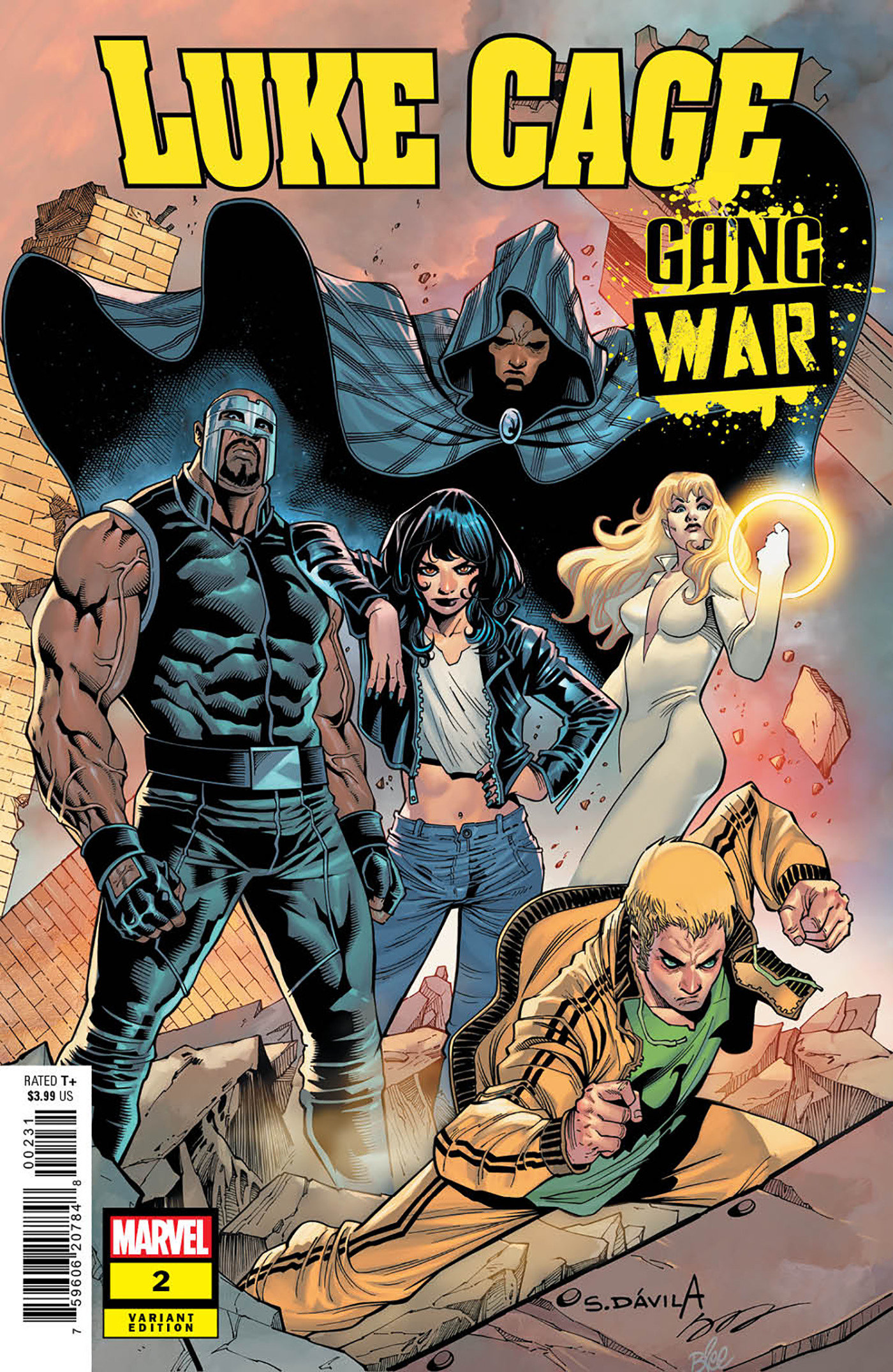 Luke Cage: Gang War #2 Sergio Davila Connecting Variant (Gang War)
