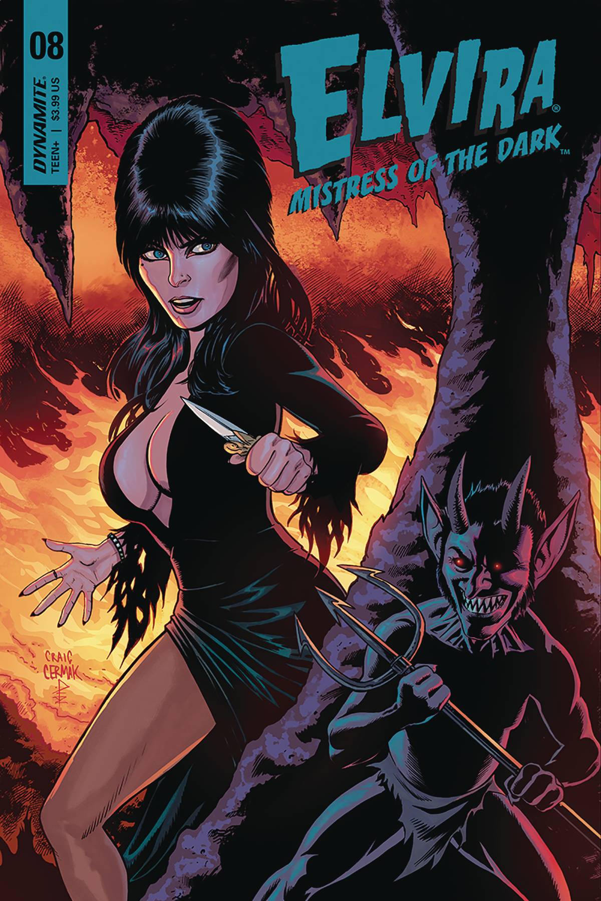 Elvira Mistress of Dark #8 Cover B Cermak