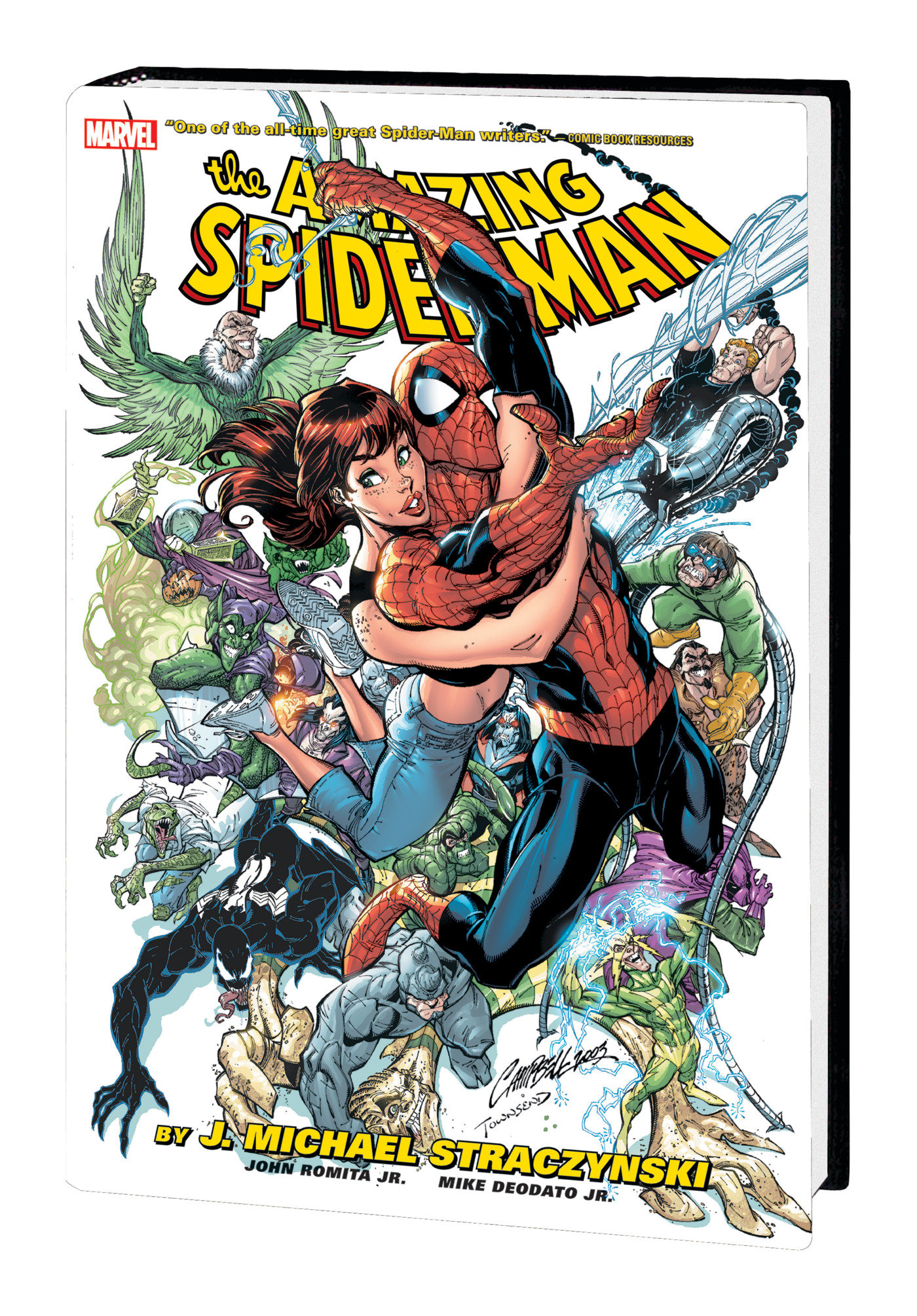 Amazing Spider-Man by J. Michael Straczynski Omnibus Hardcover Volume 1 (2022 Printing)