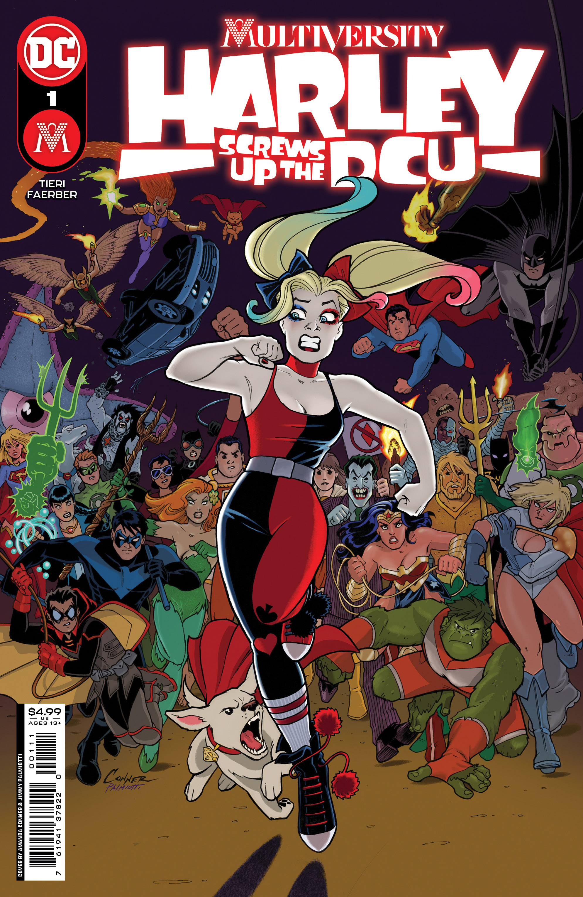 Multiversity Harley Screws Up The DCU #1 Cover A Amanda Conner (Of 6)