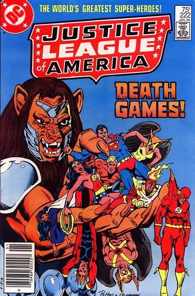 Justice League of America #222 [Newsstand]-Fair (1.0 - 1.5)