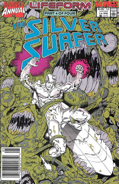 Silver Surfer Annual #3 [Newsstand]-Very Good (3.5 – 5)