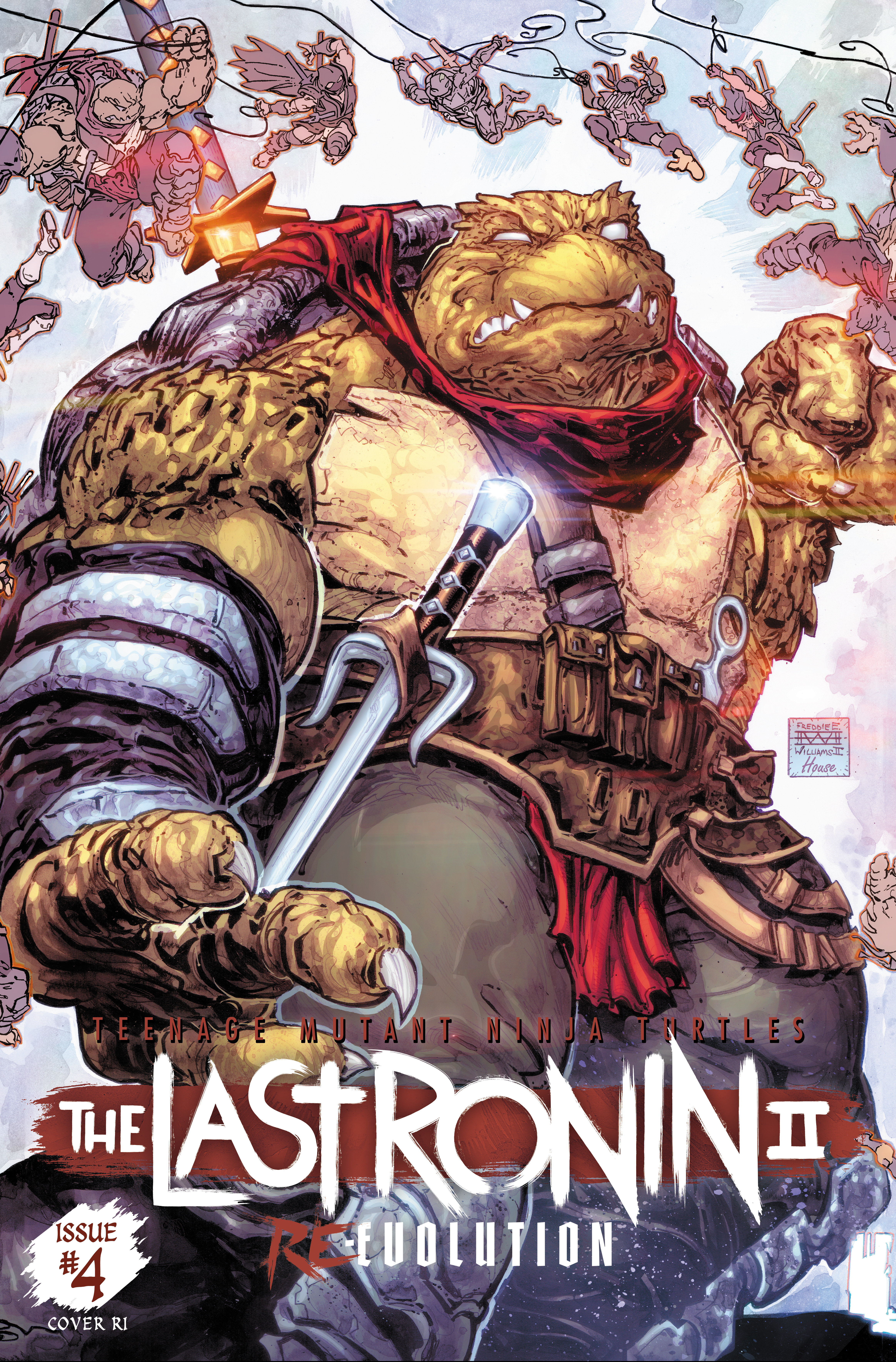 Teenage Mutant Ninja Turtles The Last Ronin II--Re-Evolution #4 Cover Williams II 1 for 25 Incentive