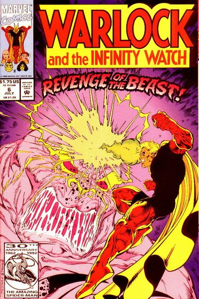 Warlock And The Infinity Watch #6 - Nm- 9.2