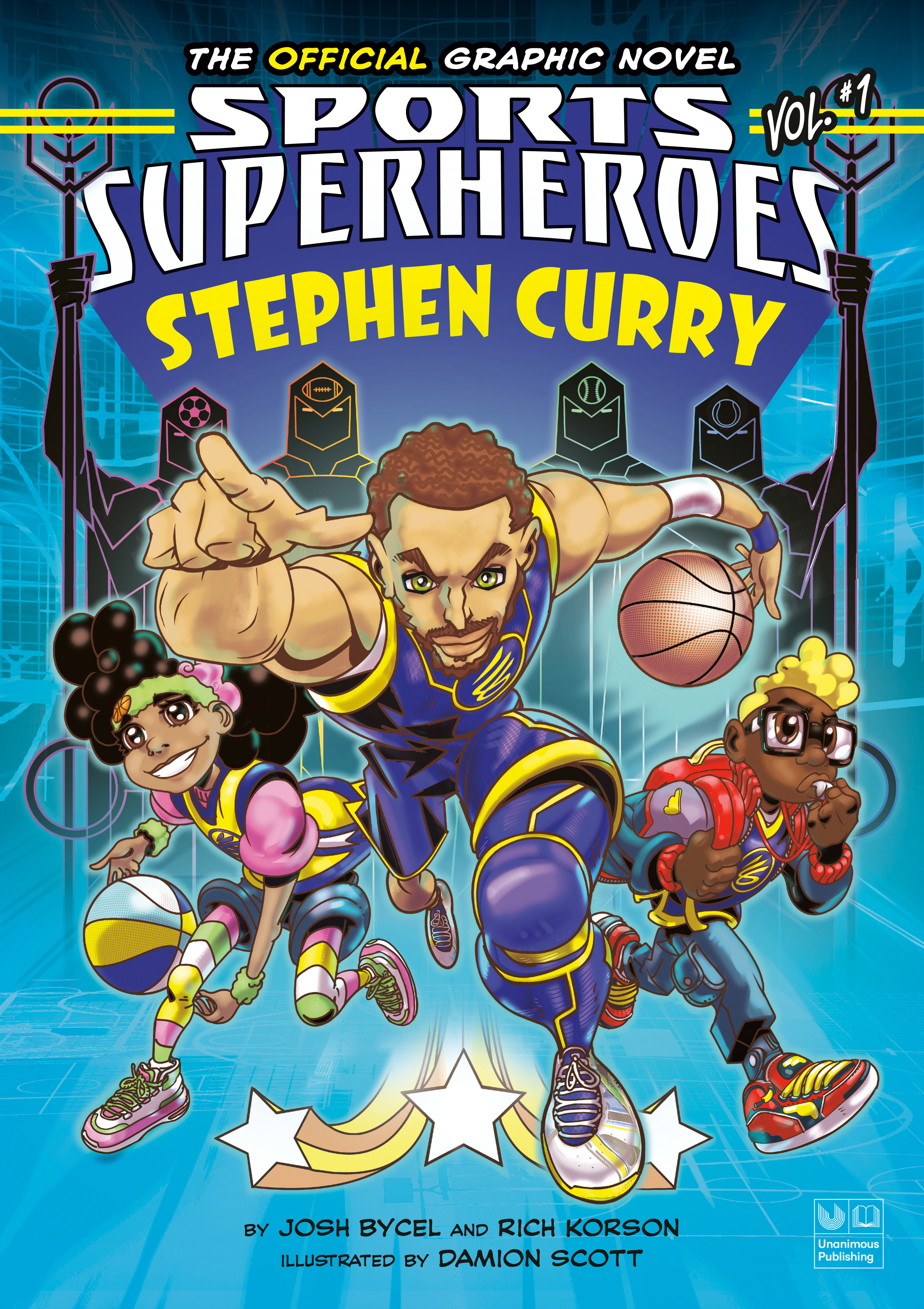 Sports Superheroes Hardcover Graphic Novel Volume 1 Stephen Curry