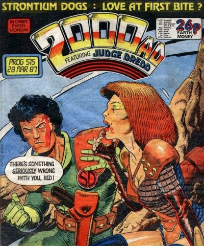 2000 AD #515-Near Mint (9.2 - 9.8)