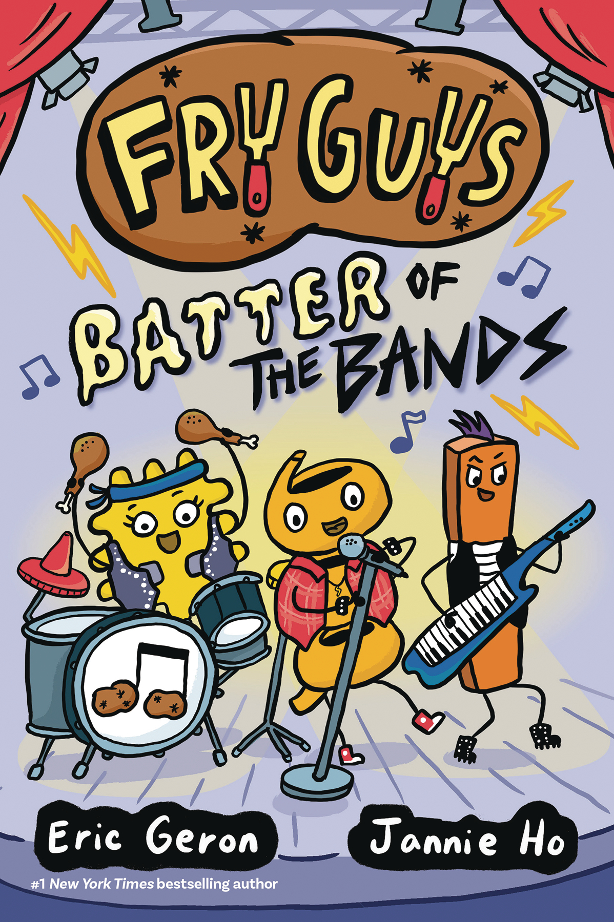 Fry Guys Graphic Novel #1 Batter of The Bands