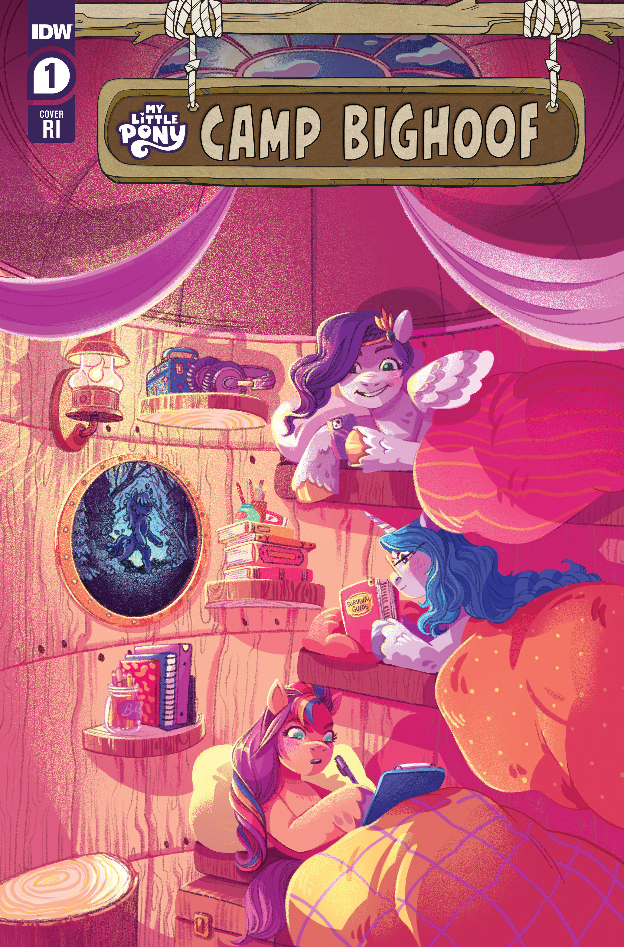 My Little Pony: Camp Bighoof #1 Cover C 1 for 10 Incentive Goux
