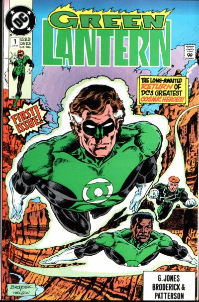 Green Lantern #1 (1990) [Direct]-Fine (5.5 – 7)