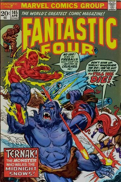 Fantastic Four #145-Very Fine (7.5 – 9)