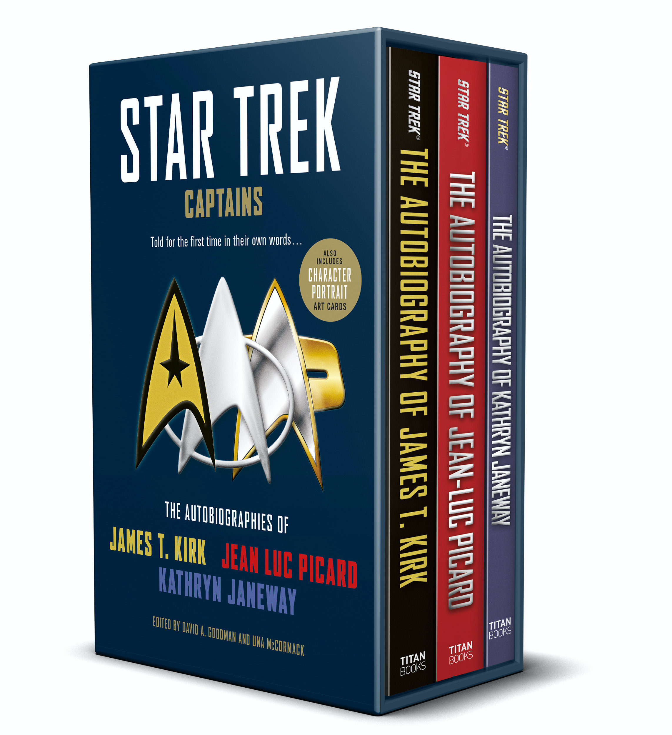 Star Trek Captains - The Autobiographies (Boxed Set)