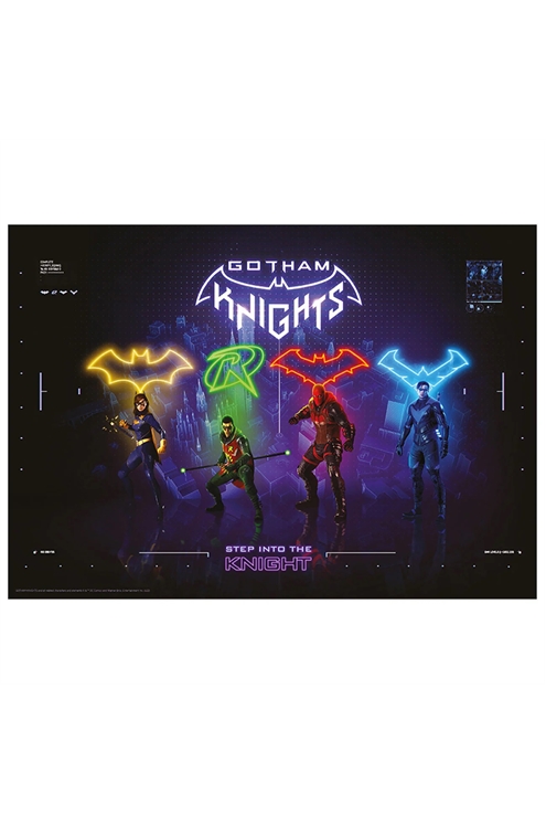 Gotham Knights Neon Lights Limited Edition Art Print