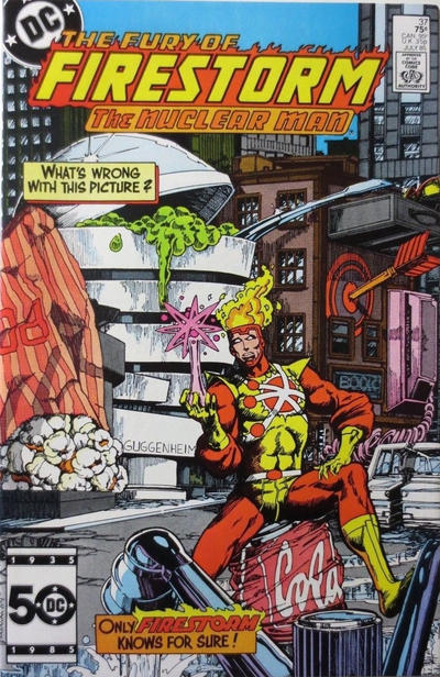 The Fury of Firestorm #37 [Direct]-Very Good (3.5 – 5)