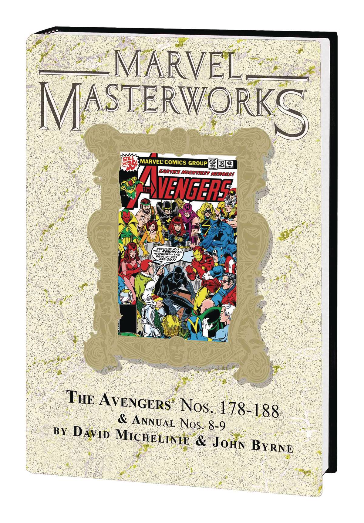 Marvel Masterworks Avengers Hardcover Volume 18 Direct Market Edition Edition 258