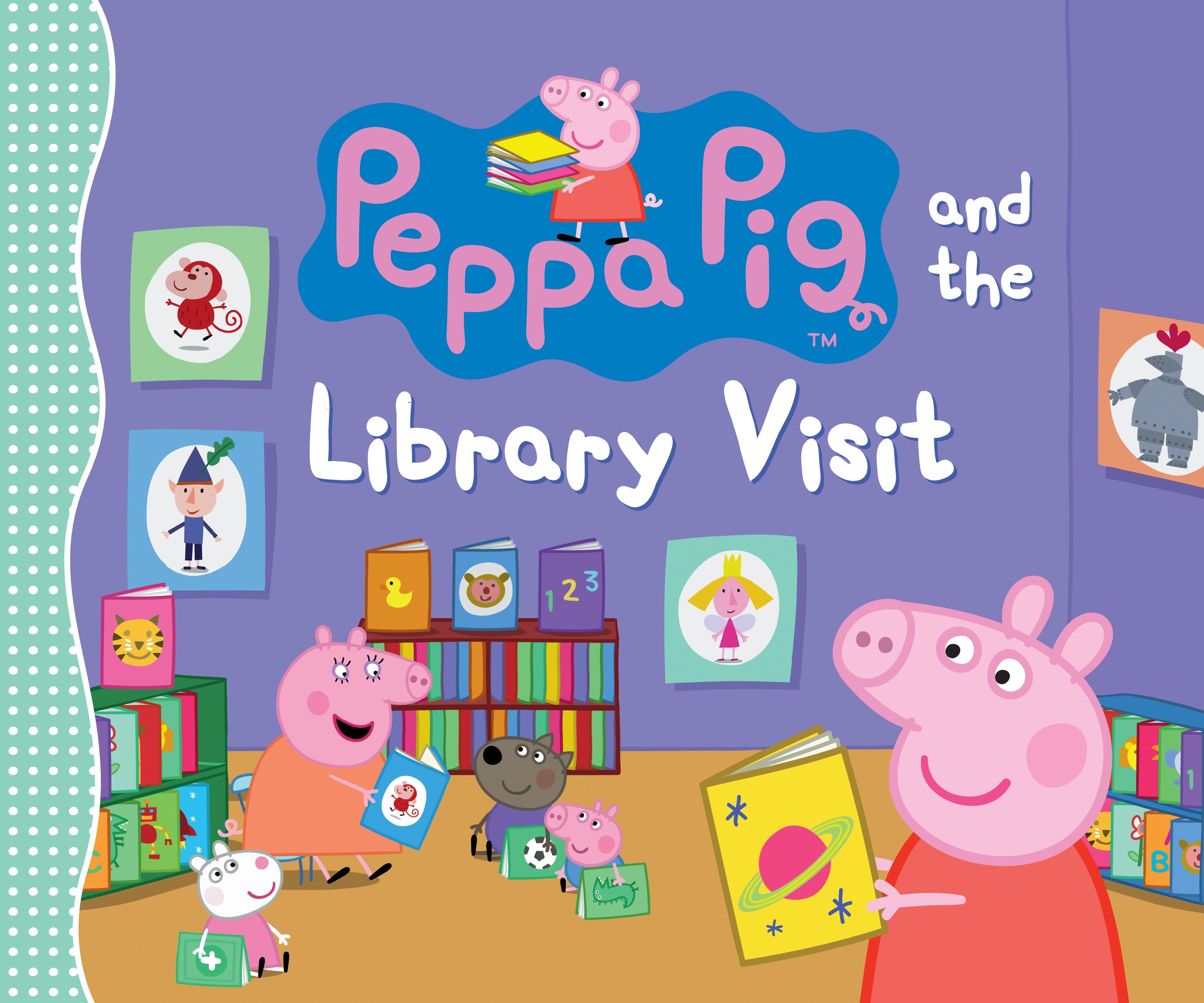 Peppa Pig and the Library Visit (Hardcover Book)