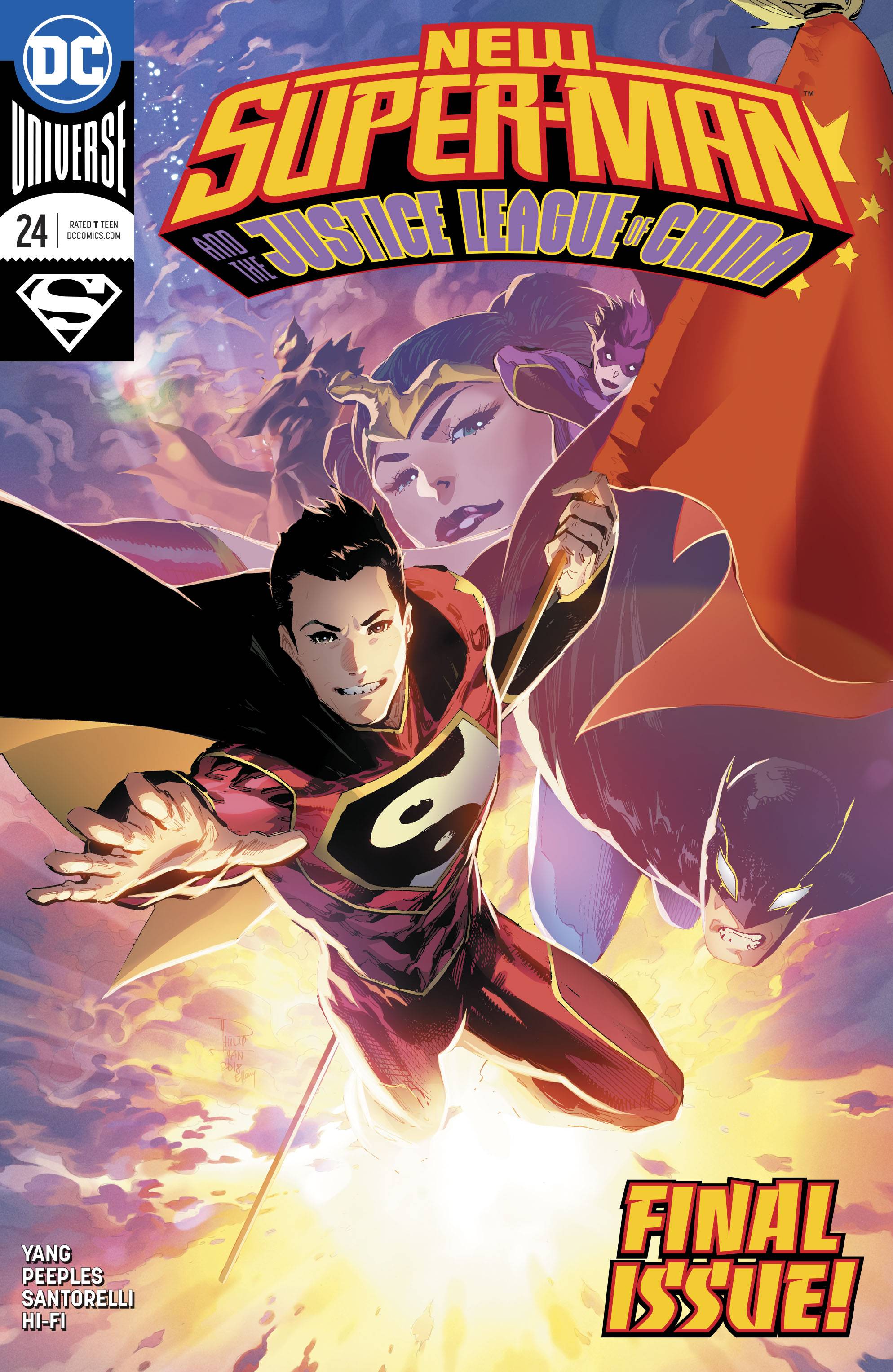 New Super Man & The Justice League of China #24