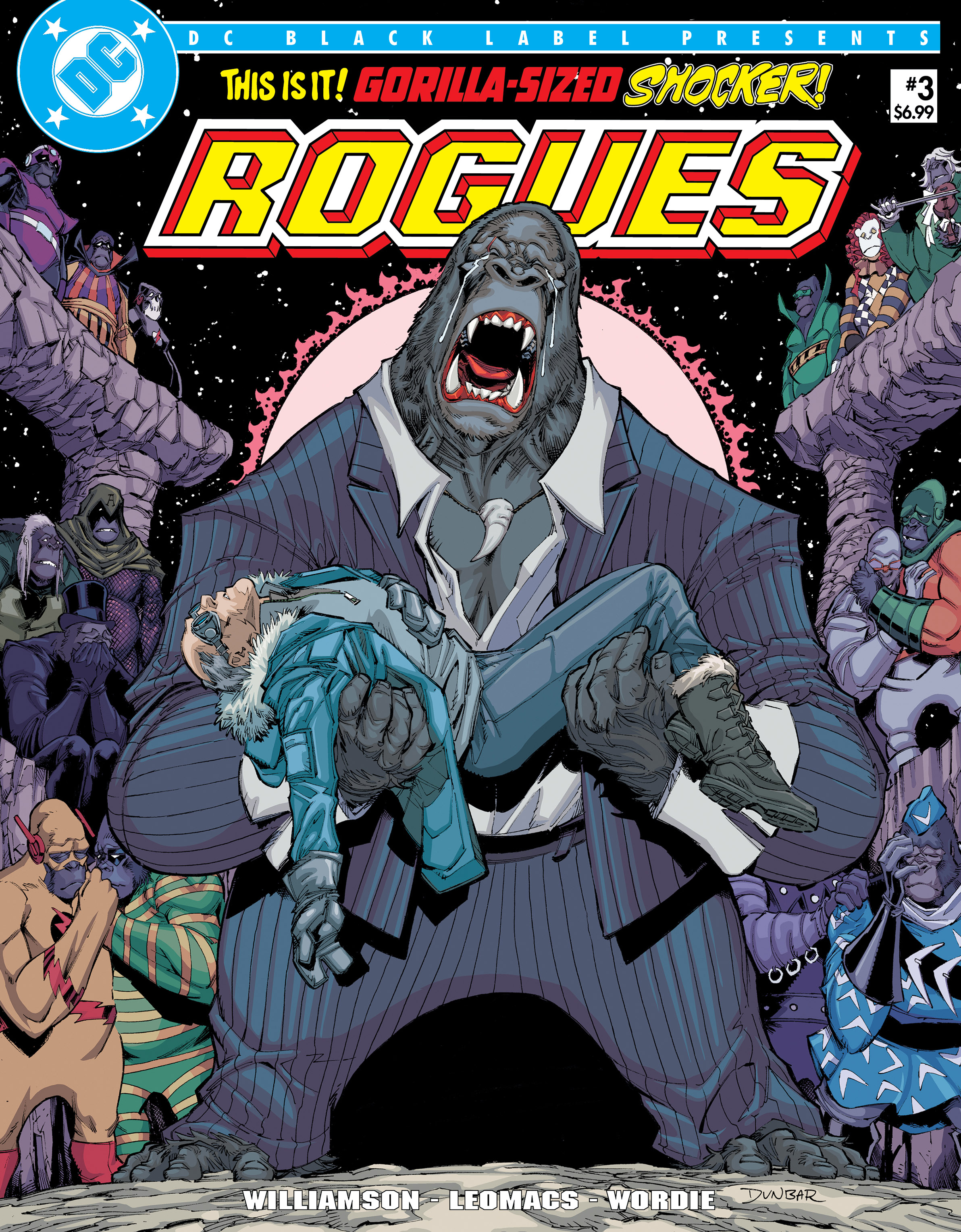 ROGUES #3 - Leomacs Variant - NM - DC Comics