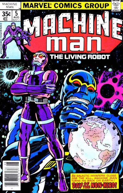 Machine Man #5 [Regular Edition]-Near Mint (9.2 - 9.8)