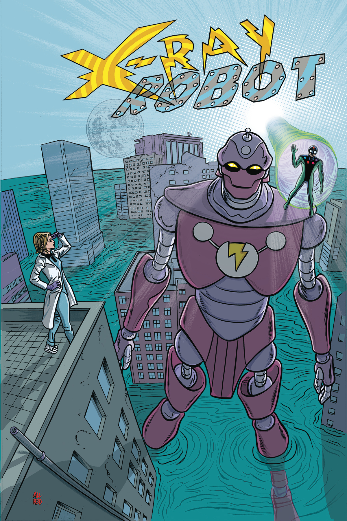X-Ray Robot #4 Cover A Allred (Of 4)