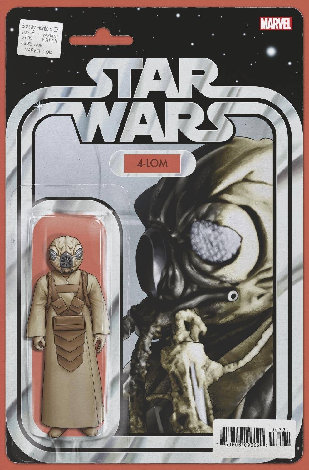 Star Wars: Bounty Hunters #7 Christopher Action Figure Variant