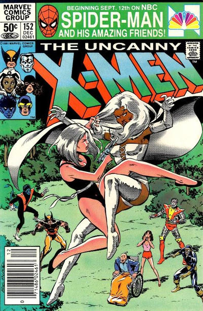 The Uncanny X-Men #152 [Newsstand]-Near Mint (9.2 - 9.8)