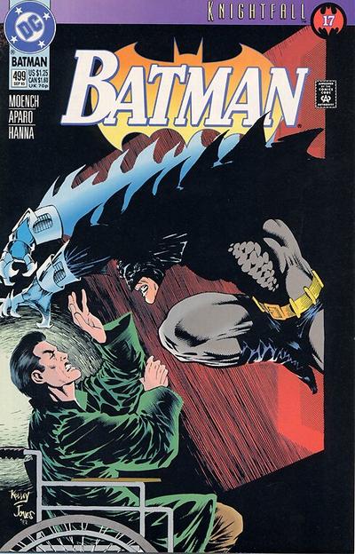 Batman #499 [Direct]-Near Mint (9.2 - 9.8)