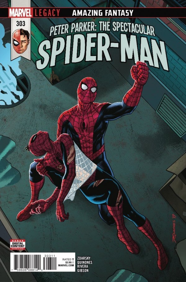 Peter Parker Spectacular Spider-Man #303 Leg