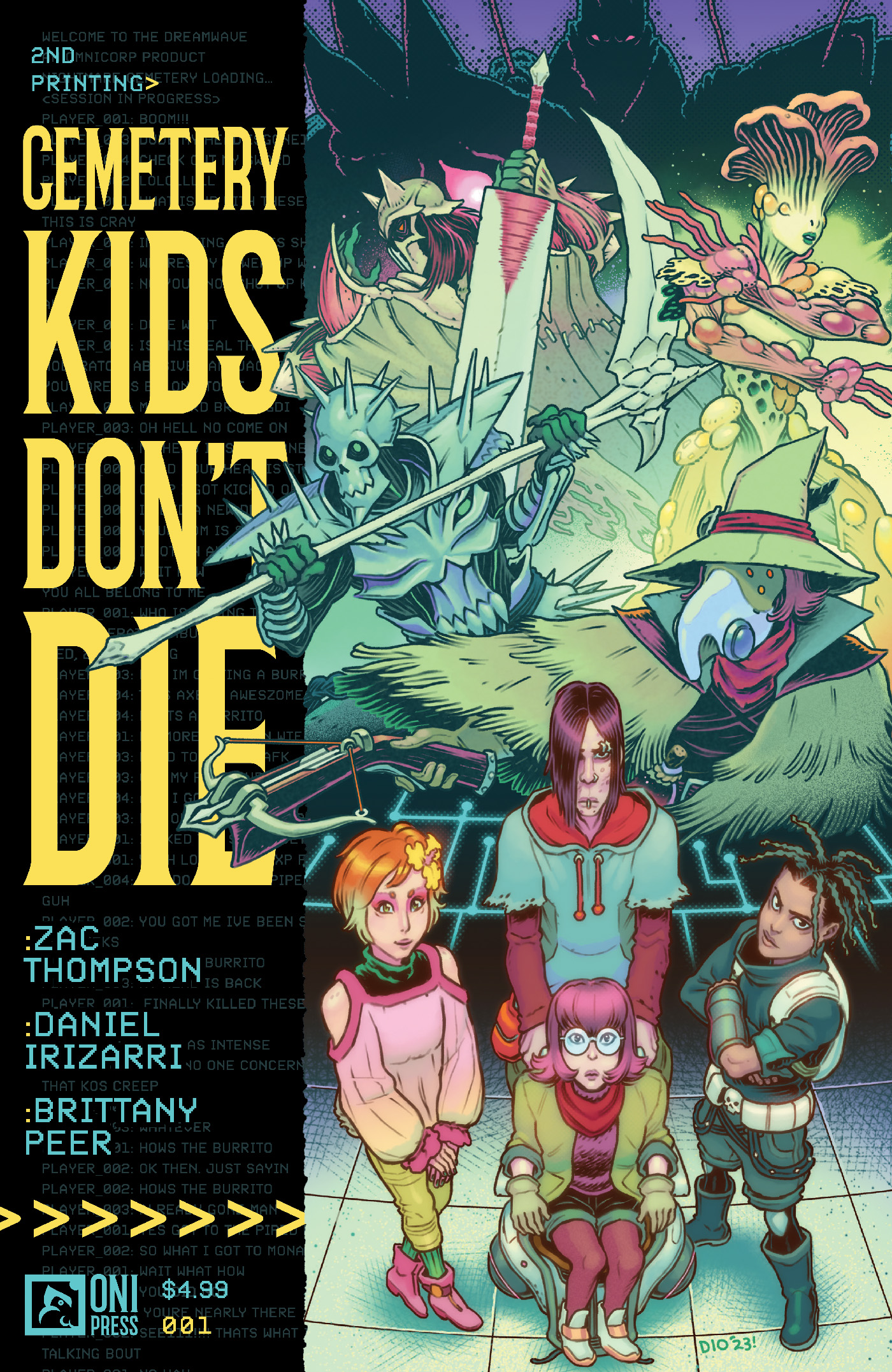 Cemetery Kids Don't Die #1 Cover A 2nd Printing