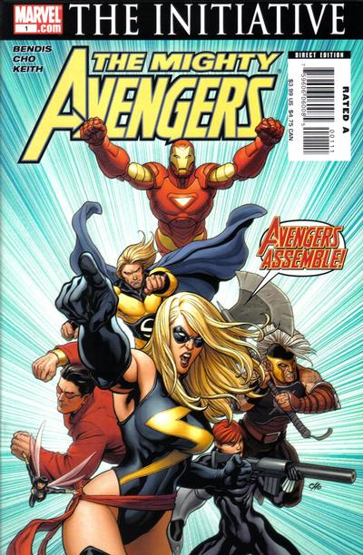 The Mighty Avengers #1(2007)-Very Fine (7.5 – 9)