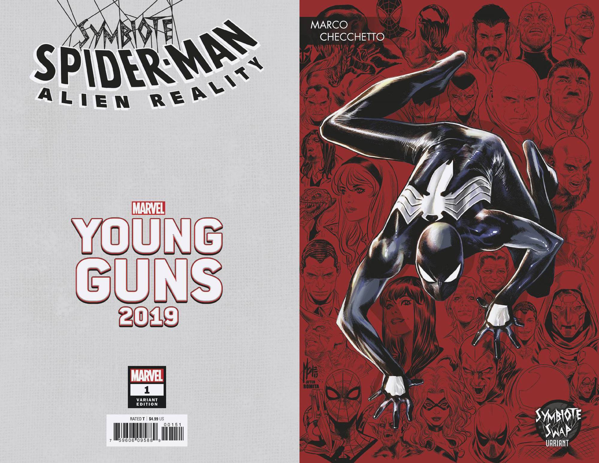 Symbiote Spider-Man Alien Reality #1 Checchetto Young Guns Variant (Of 5)