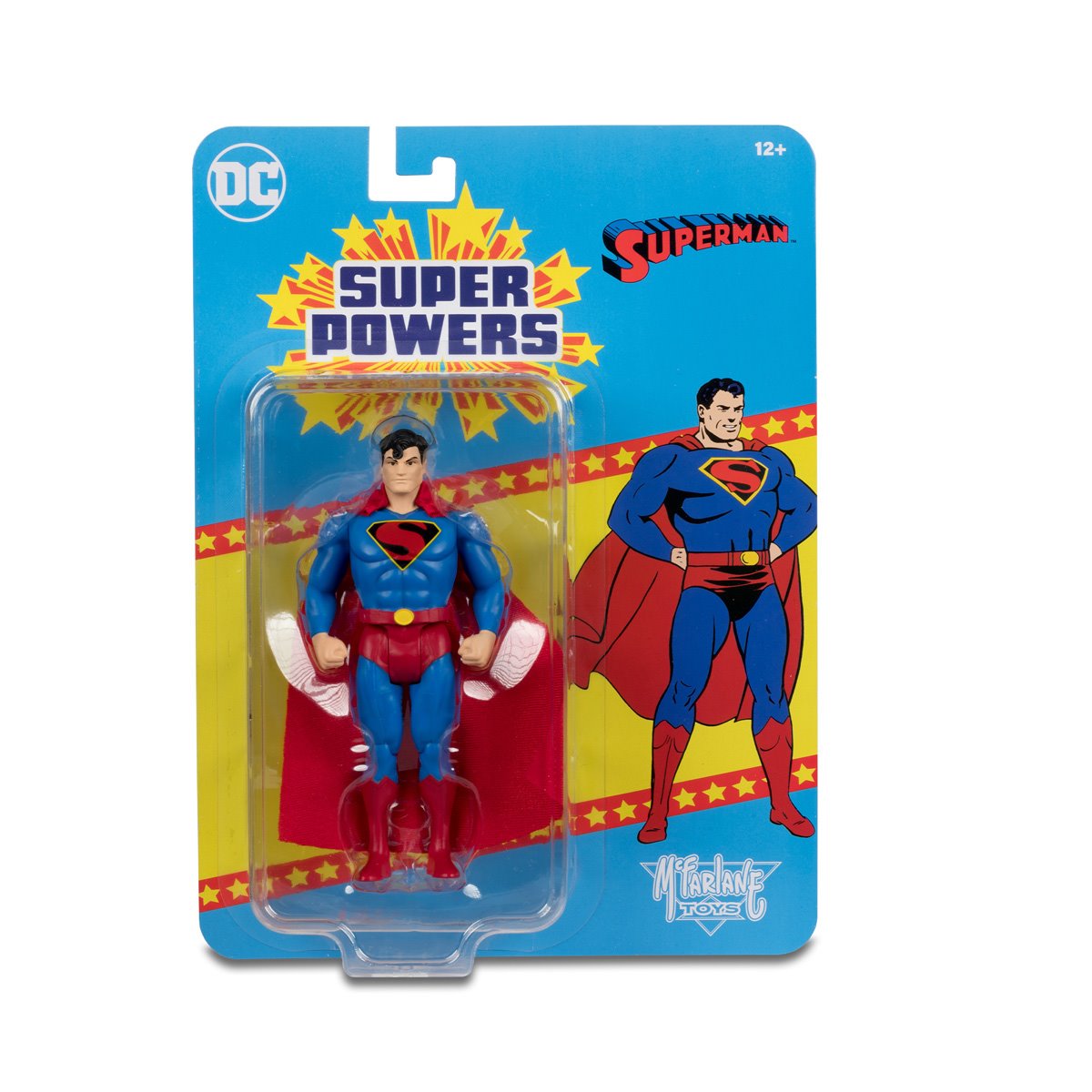 DC Super Powers Wave 8 Superman (Fleischer Variant) 4 1/2-Inch Scale Figure