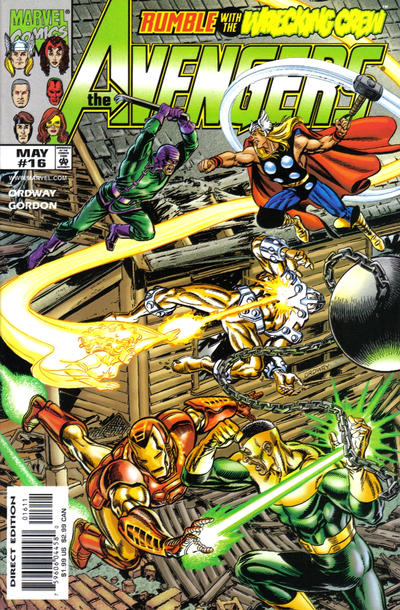 Avengers #16 [Direct Edition]-Very Fine (7.5 – 9)