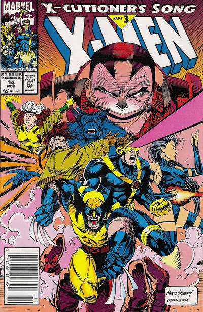 X-Men #14 [Newsstand]-Fine (5.5 – 7)
