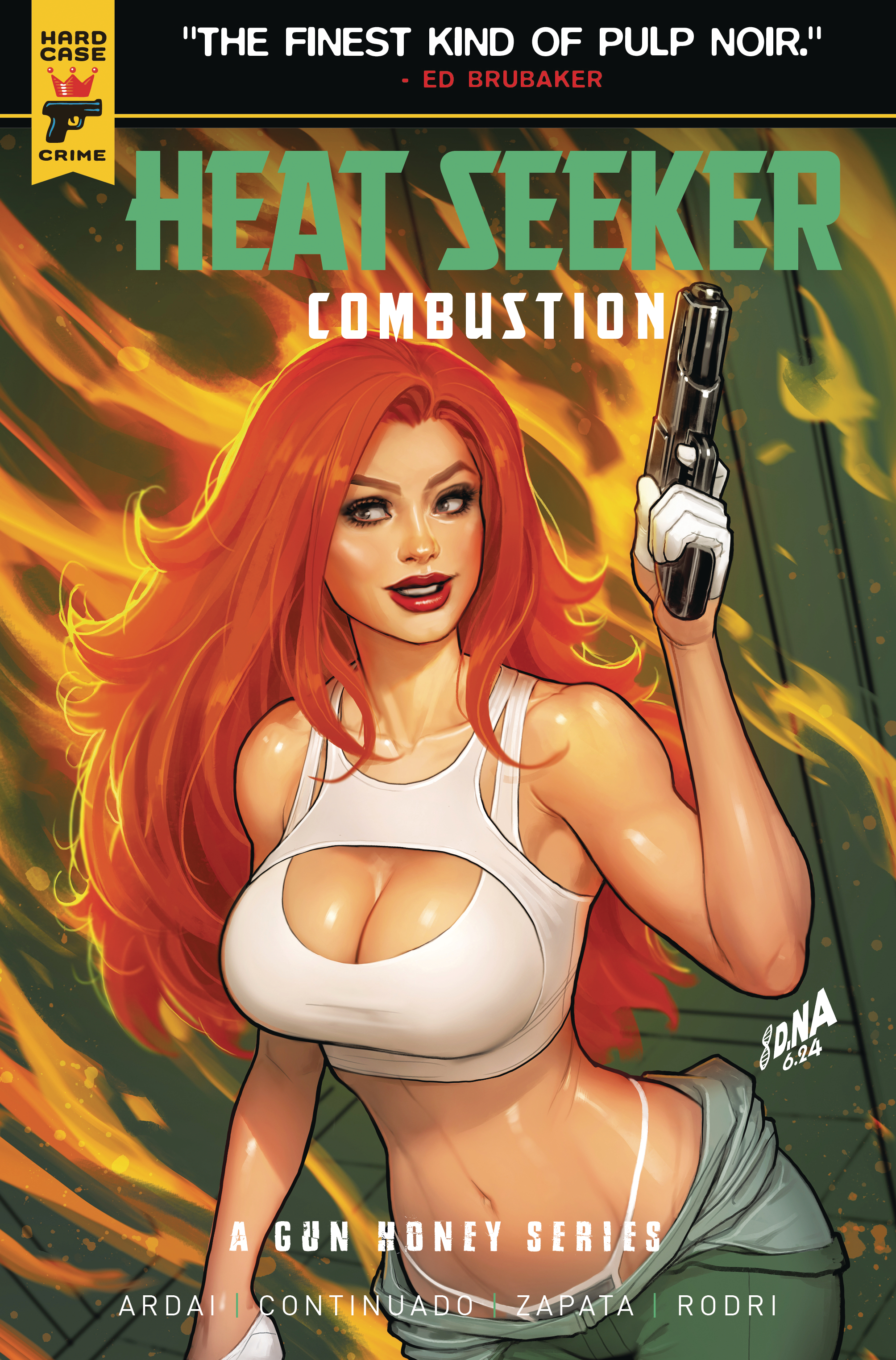 Heat Seeker Combustion Gun Honey Series #1 Cover G Nakayama Foil (Mature)