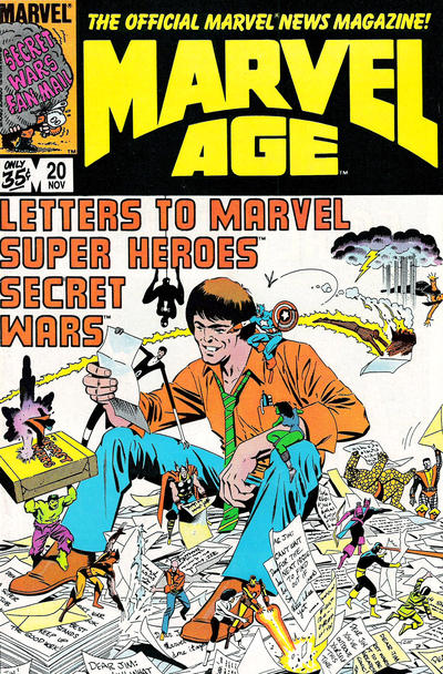 Marvel Age #20-Very Fine (7.5 – 9)