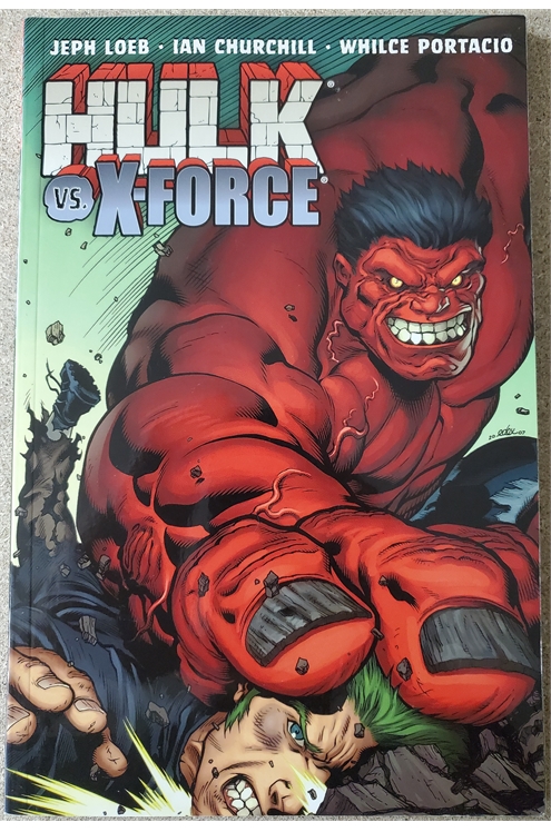 Hulk Volume 4 Vs X-Force Graphic Novel (Marvel 2010) Used-Like New