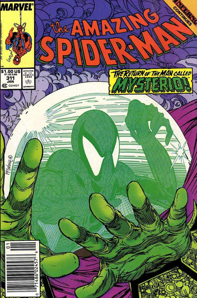 The Amazing Spider-Man #311 [Newsstand] - Vf-