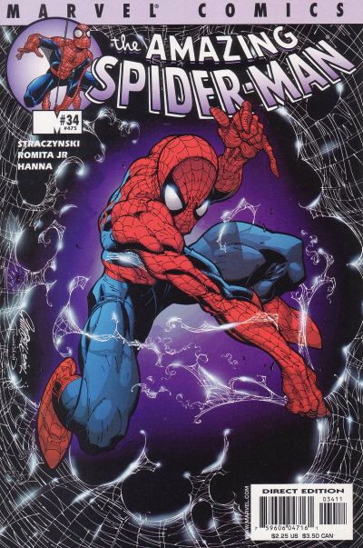 The Amazing Spider-Man #34 [Direct Edition]-Near Mint (9.2 - 9.8)