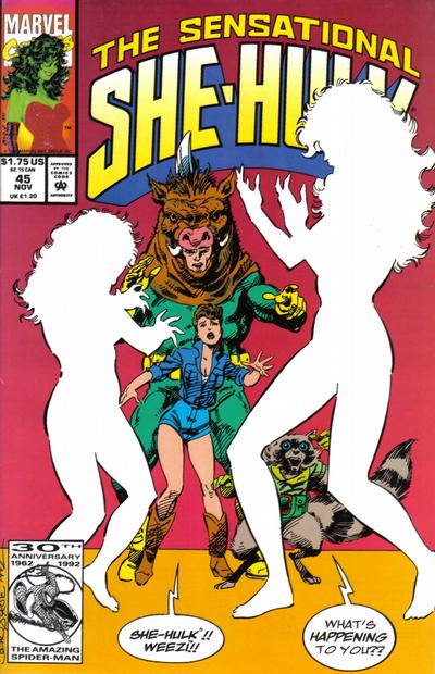 The Sensational She-Hulk #45(1989)-Near Mint (9.2 - 9.8)