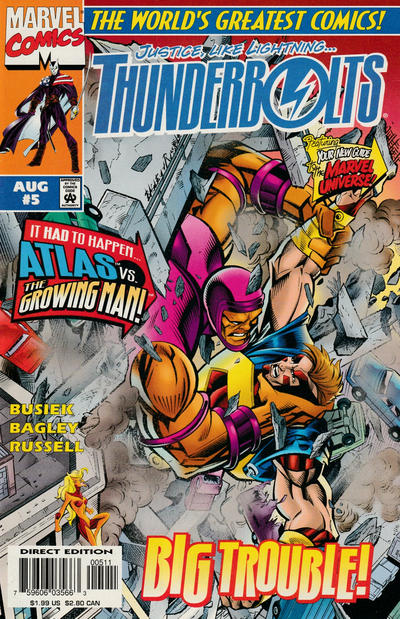 Thunderbolts #5-Near Mint (9.2 - 9.8)