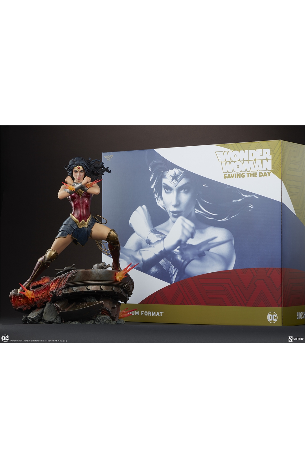 Wonder Woman: Saving The Day Premium Format Statue