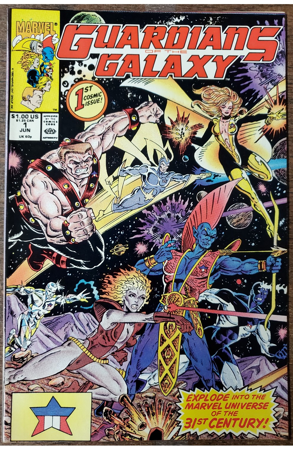 Guardians of the Galaxy #1 (Marvel 1990)