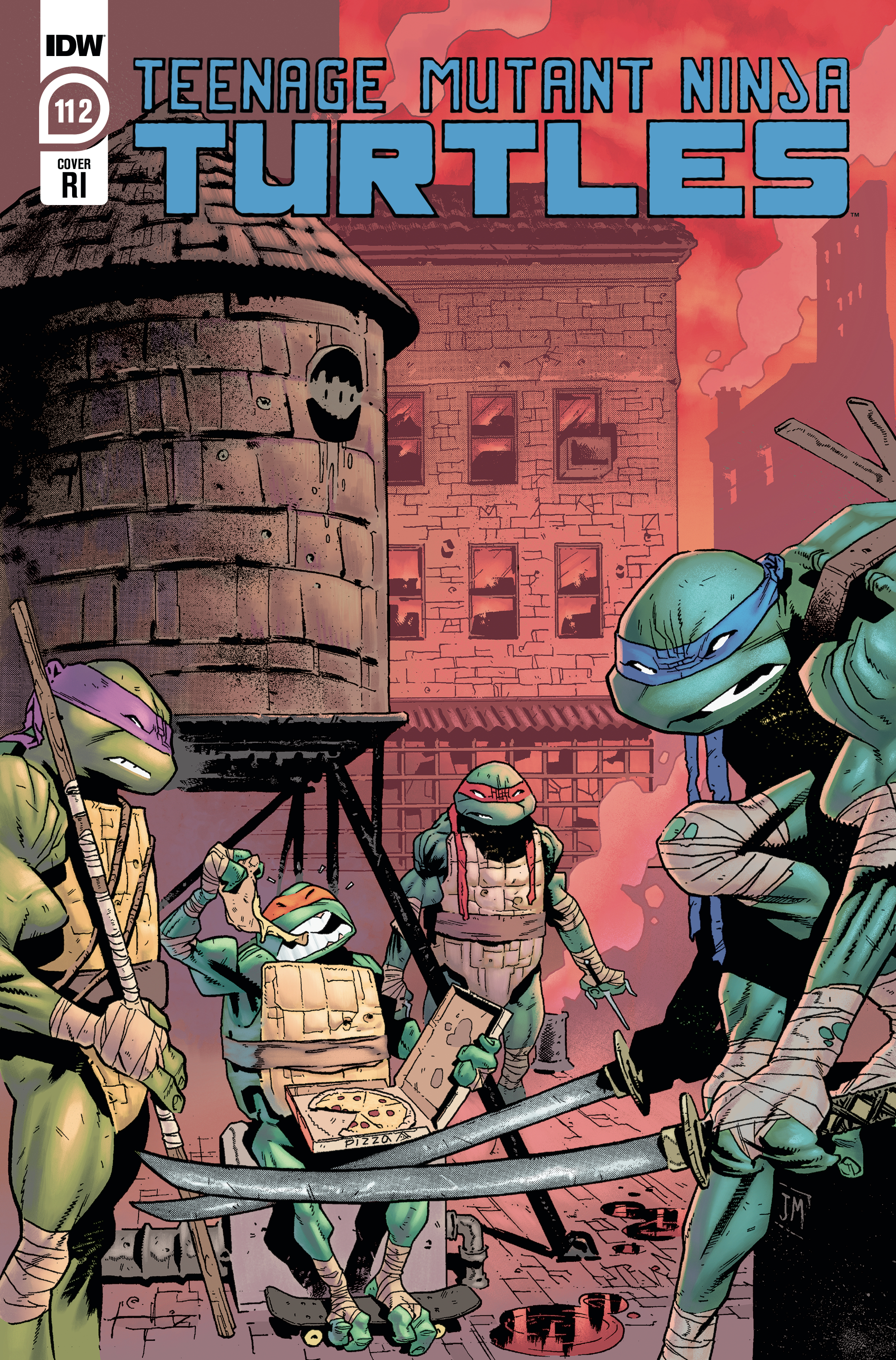 Teenage Mutant Ninja Turtles Ongoing #112 1 for 10 Incentive Mason (2011)